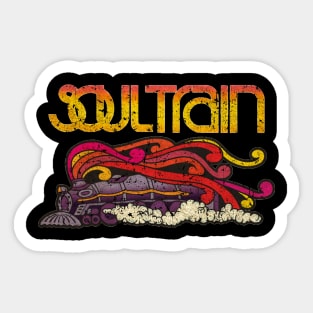 Soul Train 70s Vintage Sticker